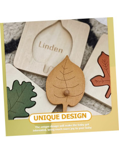 Rompecabezas de Madera para Niños 4 Piezas Educativo 2