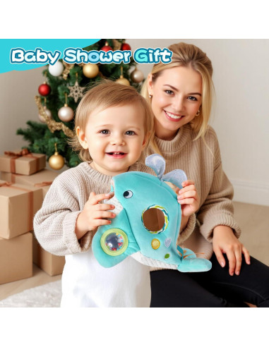 Juguete Sensorial para Bebés KOTY Casa Ballena con 6 Animales