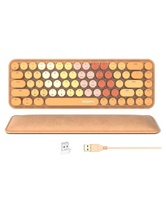 Teclado Mecánico Inalámbrico FOPETT Retroiluminado 68 Teclas