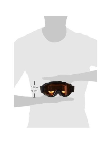 Gafas de Impacto Raider 26-001 Marco Negro Lente Clara