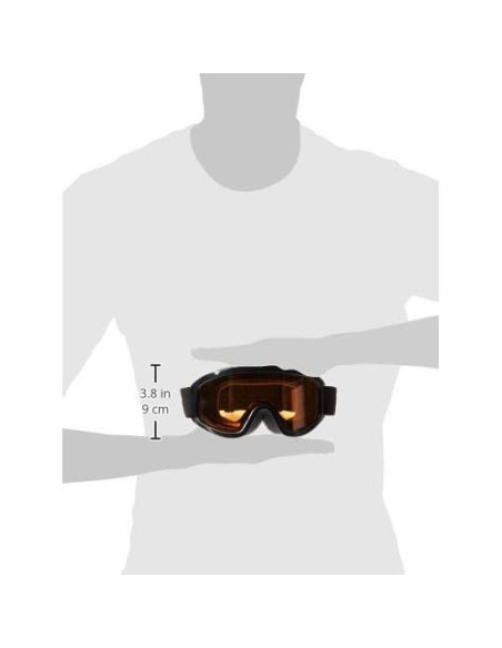 Gafas de Impacto Raider 26-001 Marco Negro Lente Clara