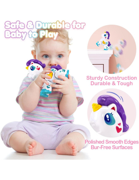 Juguete Interactivo Unicornio HAHALAND para Niña 1 Año
