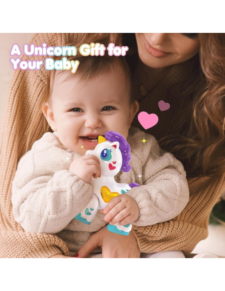 Juguete Interactivo Unicornio HAHALAND para Niña 1 Año