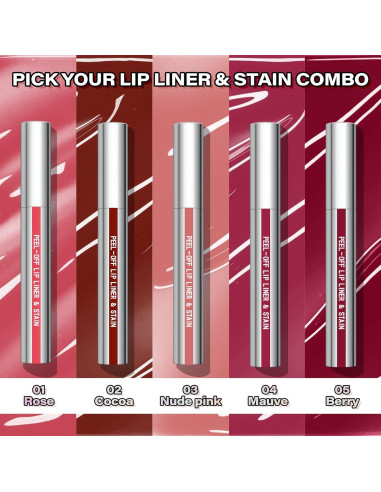 Tinte de Lápiz Labial Peel Off Cilrofelr Baya 32g