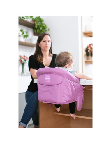 Silla Alta Inglesina Fast Rosa Fucsia para Bebés 0-3 Años