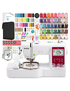 Máquina de Bordado Brother PE545 10x10 cm con 250 Accesorios