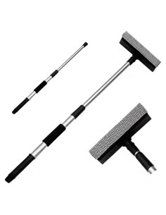 Limpiaparabrisas Bcreyel 2 en 1 con varilla telescópica 47-74 cm
