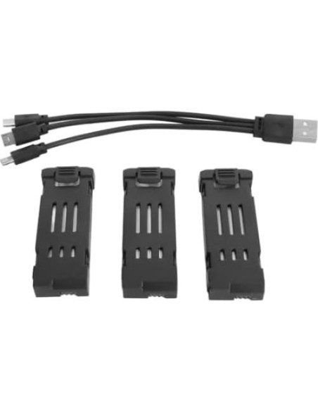 Batería de Litio 1800mAh 3.7V Zopsc para Drone RC E58 E68