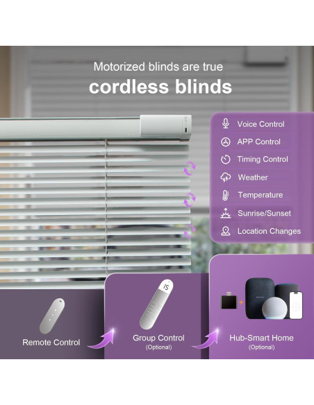 Persianas Motorizadas Hapadif 116.84x162.56cm Control Remoto Persianas Motorizadas Hapadif 116.84x162.56cm Control Remoto