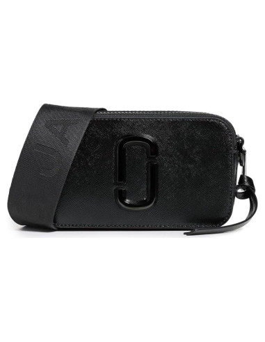 Bolso Hobo Dual Marc Jacobs Mujer Cuero Saffiano Blanco