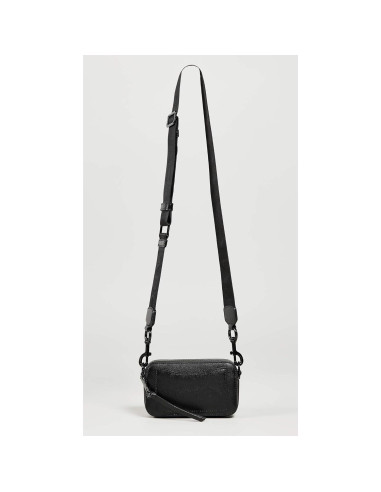 Bolso Hobo Dual Marc Jacobs Mujer Cuero Saffiano Blanco