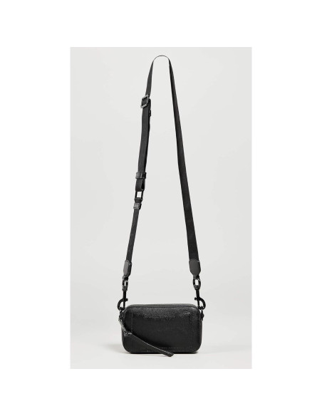 Bolso Hobo Dual Marc Jacobs Mujer Cuero Saffiano Blanco