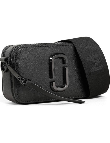 Bolso Hobo Dual Marc Jacobs Mujer Cuero Saffiano Blanco