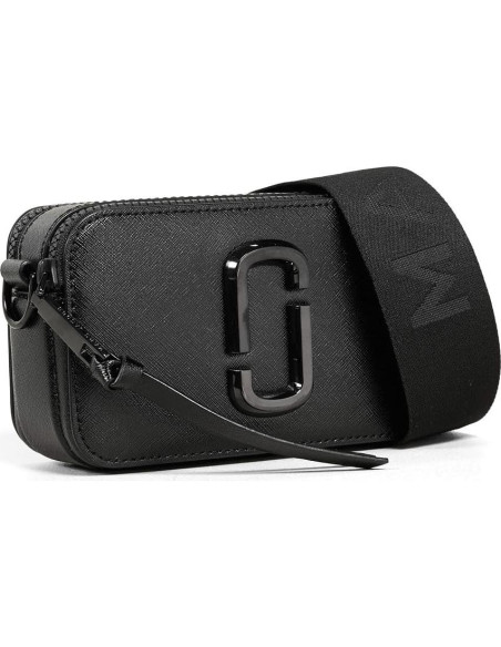 Bolso Hobo Dual Marc Jacobs Mujer Cuero Saffiano Blanco