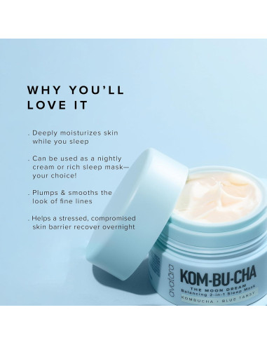 Crema Nocturna The Moon Dream Avatara 50 ml Hidratante 2-en-1