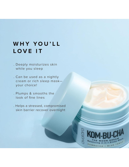 Crema Nocturna The Moon Dream Avatara 50 ml Hidratante 2-en-1