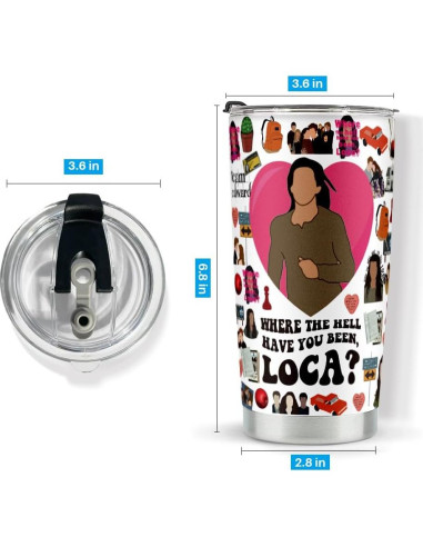 Vaso Crepuscular de Acero Inoxidable LONGXIN 591ml - Regalo Original