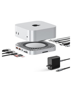 Dock y Soporte RayCue para Mac Mini M4 con NVMe 8TB y 65W