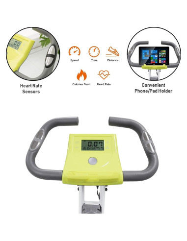 Bicicleta de Ejercicio Plegable Leikefitness LEIKE X Magnética