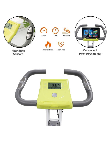 Bicicleta de Ejercicio Plegable Leikefitness LEIKE X Magnética