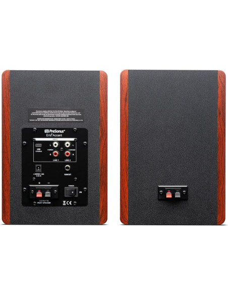 Altavoces de Estantería PreSonus Eris Accent 50W con Control Remoto