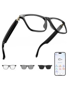 Gafas Inteligentes de Traducción AI Shovira 138 Idiomas Bluetooth