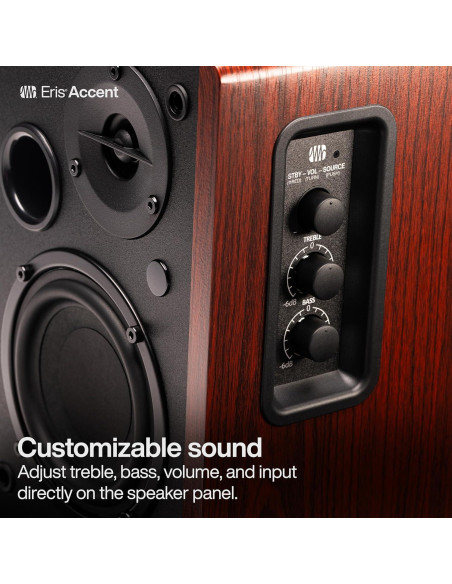 Altavoces de Estantería PreSonus Eris Accent 50W con Control Remoto