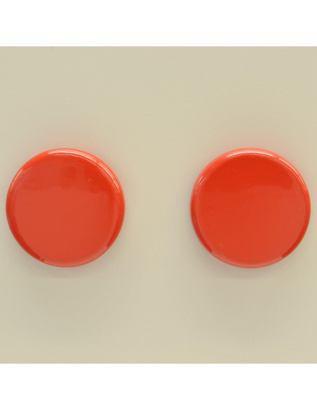 Imán Magnético Rojo 30mm MAGEX - 2 Piezas