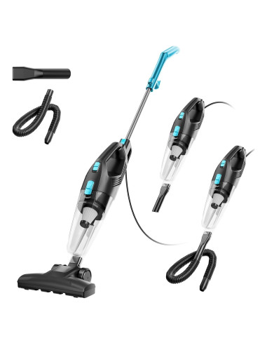 Aspiradora de varilla con cable Fenhua T18 450W 5 en 1 Azul