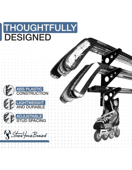 Soporte de Almacenamiento Ajustable StoreYourBoard para 4 Snowboards