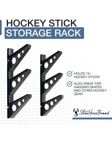 Soporte de Almacenamiento Ajustable StoreYourBoard para 4 Snowboards