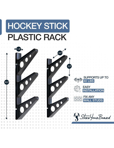 Soporte de Almacenamiento Ajustable StoreYourBoard para 4 Snowboards