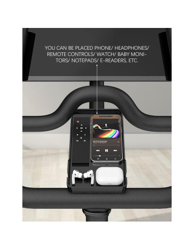 Soporte para Teléfono Peloton con Alfombrilla Antideslizante