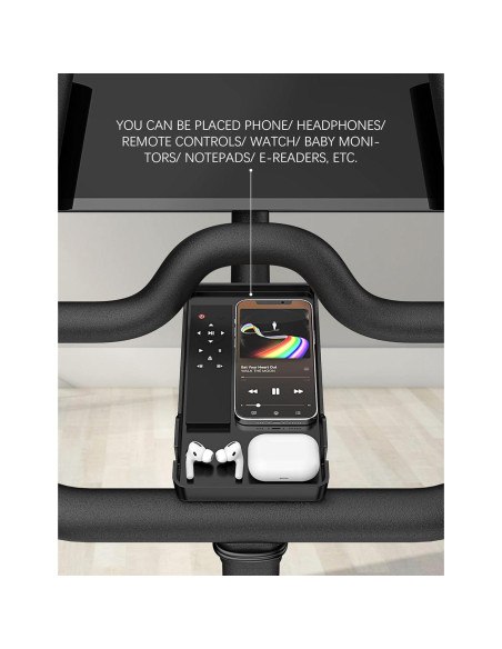 Soporte para Teléfono Peloton con Alfombrilla Antideslizante Soporte para Teléfono Peloton con Alfombrilla Antideslizante