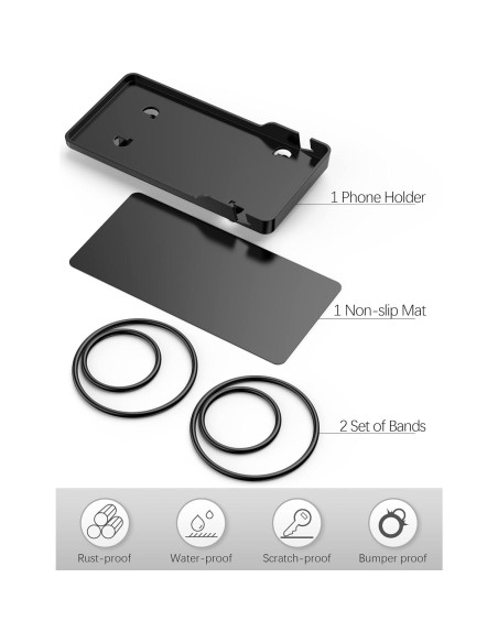 Soporte para Teléfono Peloton con Alfombrilla Antideslizante Soporte para Teléfono Peloton con Alfombrilla Antideslizante