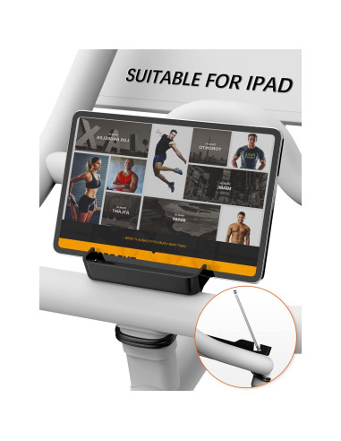 Soporte para Teléfono Peloton con Alfombrilla Antideslizante