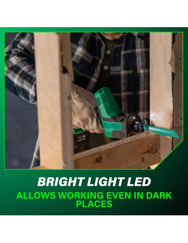 Sierra Recíproca Inalámbrica Metabo HPT 18V 3200 RPM Compacta