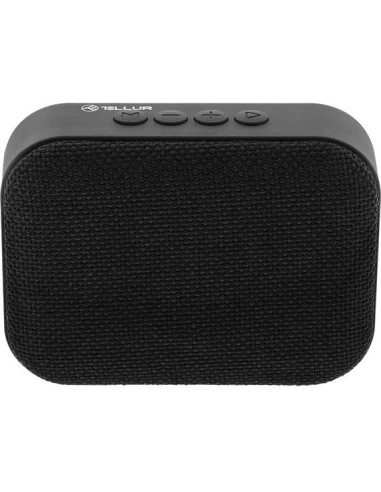 Altavoz Bluetooth TELLUR Callisto Portátil 4.2 FM USB Negro