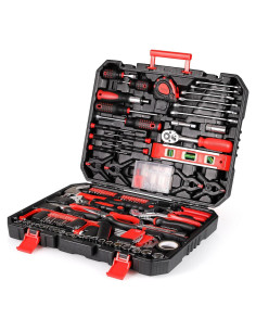 Kit de Herramientas TLGREEN 198 Piezas con Caja de Almacenaje