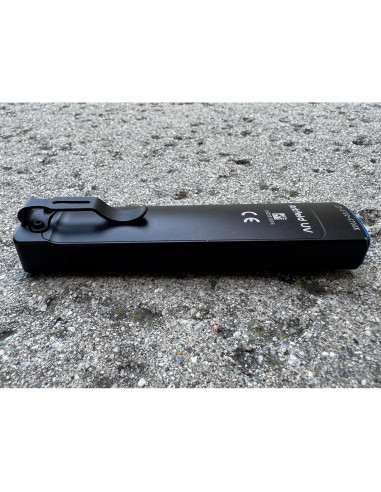 Clip de bolsillo para linterna Arkfeld Pro/UV DH - Acero negro