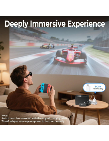 Adaptador HDMI a USB-C Guermok 4K 60Hz para Gafas AR