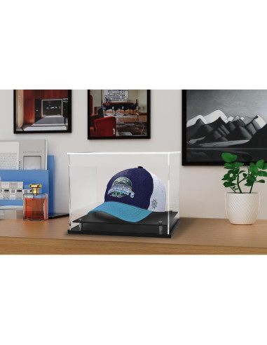 Estuche de exhibición acrílico para gorras de béisbol Wanlian