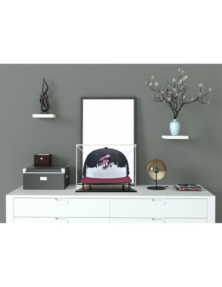 Estuche de exhibición acrílico para gorras de béisbol Wanlian