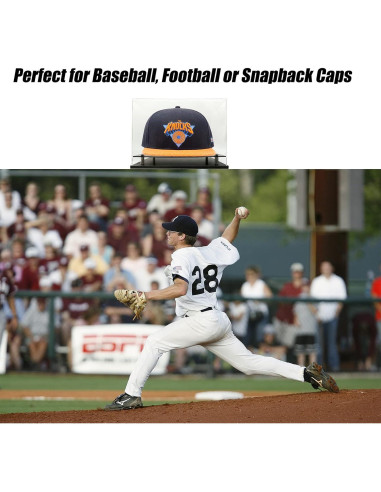 Estuche de exhibición acrílico para gorras de béisbol Wanlian