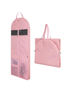 Bolsa de Ropa para Viaje EASYSO 152 cm Rosa con Ventanas