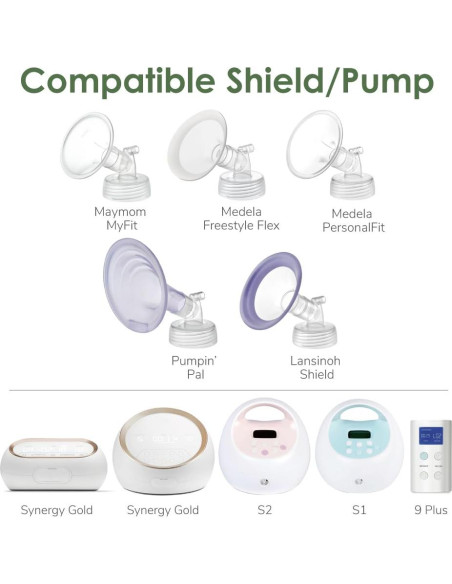 Flange de Bomba de Leche Maymom 10 mm para Spectra S1/S2