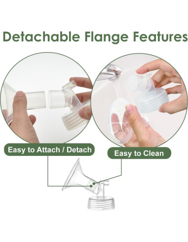 Flange de Bomba de Leche Maymom 10 mm para Spectra S1/S2