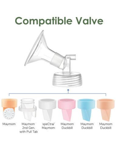 Flange de Bomba de Leche Maymom 10 mm para Spectra S1/S2