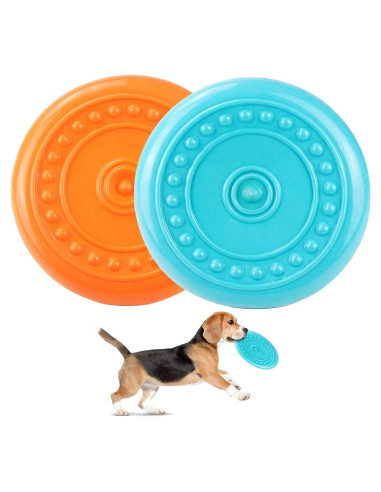 Disco Volador para Perros Aodeng - Caucho Suave 22.86 cm