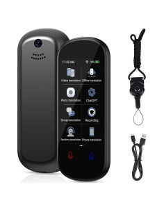 Traductor de Idiomas Portátil ITEFDTUTNE 139 Idiomas 3.1" HD